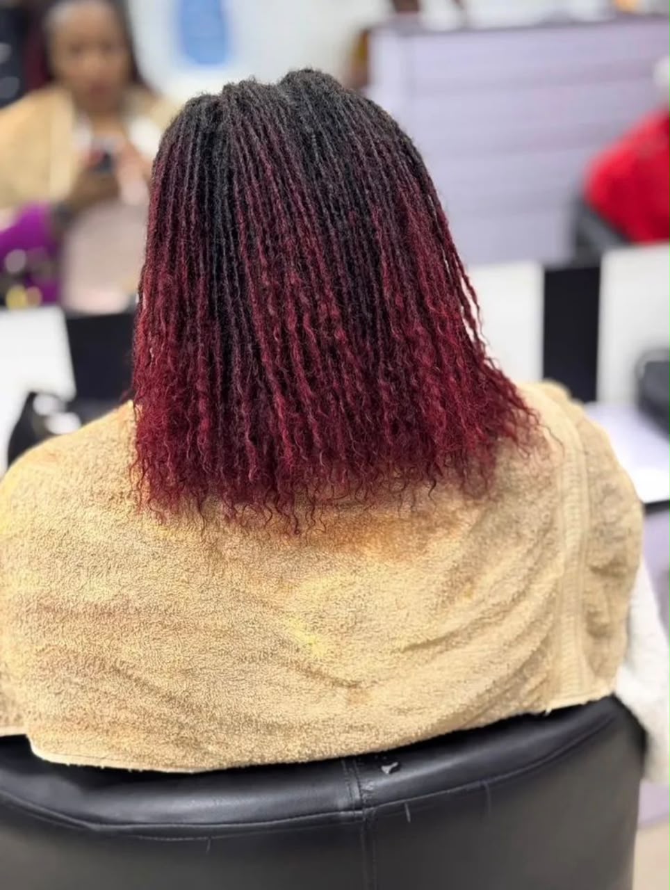 Human hair extensions, natural color