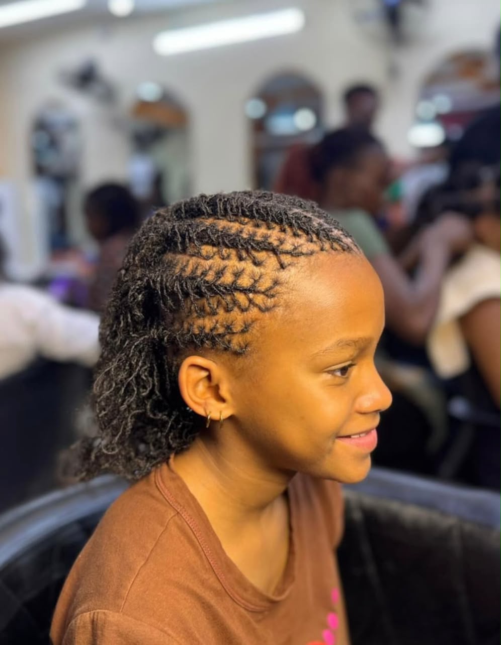 Permanent sisterlocks, start